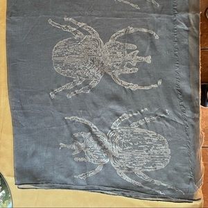 Blue and Silver Siren Scarf by India Hicks